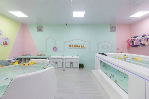 将乐亚克力婴儿儿童游泳池母婴卖场店配套水育项目
